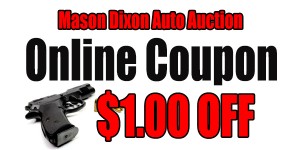 Mason Dixon Auto Auction Coupon